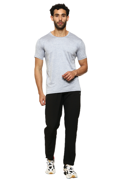 Maxfit Round Neck Blue Regular Fit T-Shirt