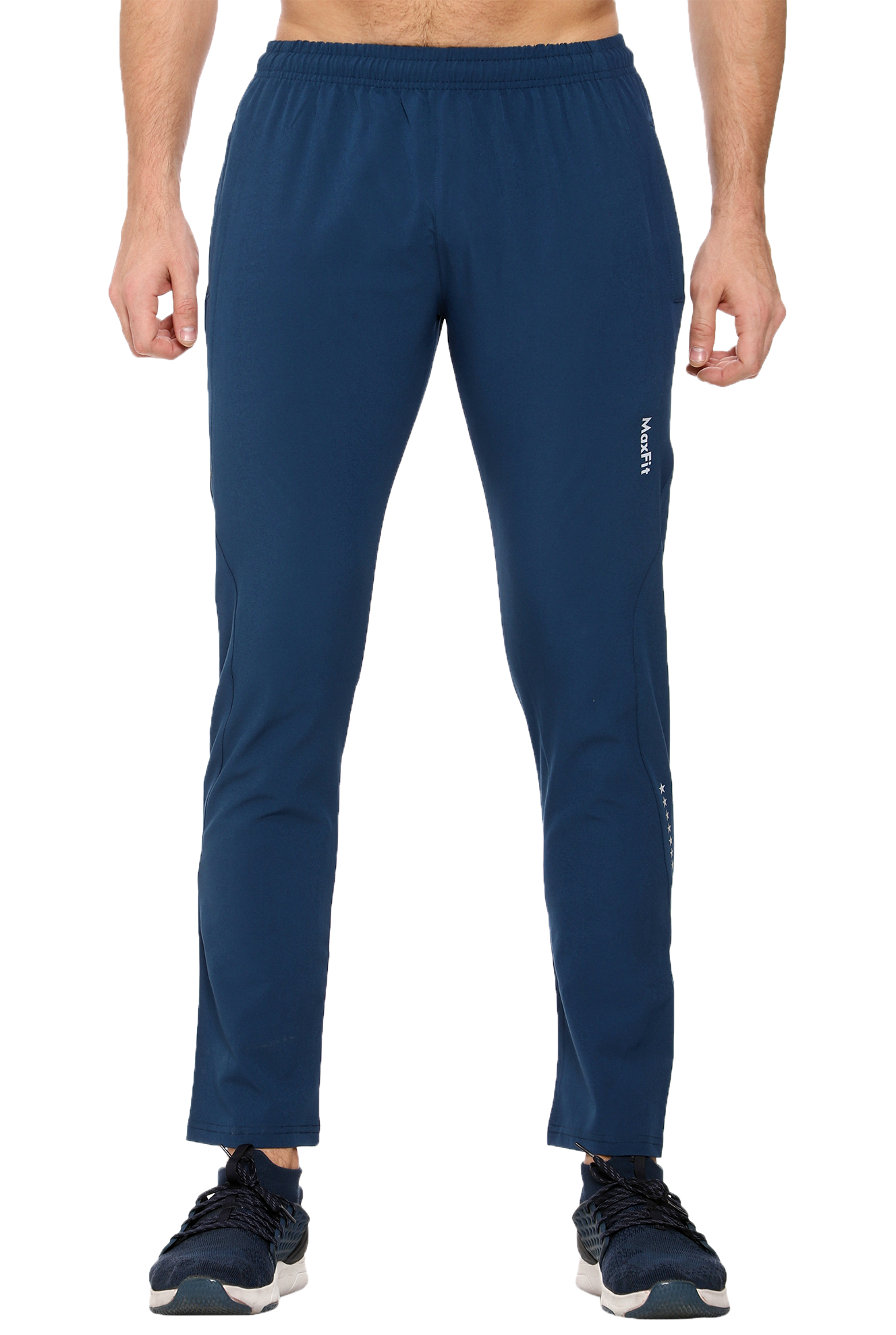 Maxfit - Track Pant Active Run NS Lycra (Air Force)