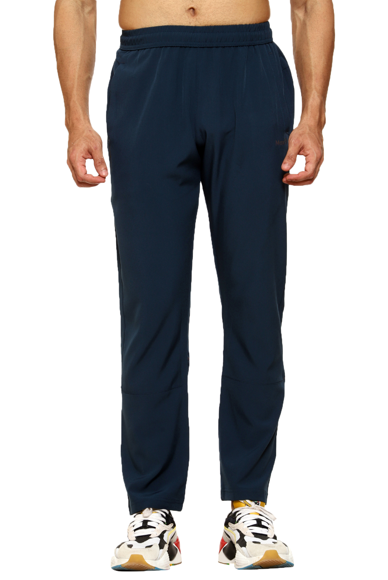 Maxfit - Track Pant Active Run NS Lycra 2 (Air Force)