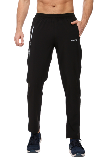 Maxfit - Track Pant NS Lycra (Black)