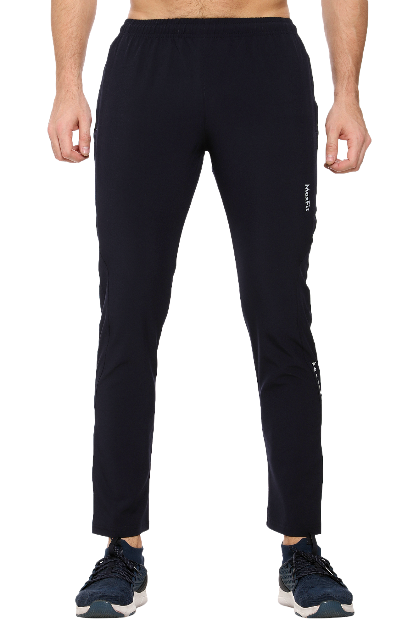 Maxfit - Track Pant Active Run NS Lycra (Navy)