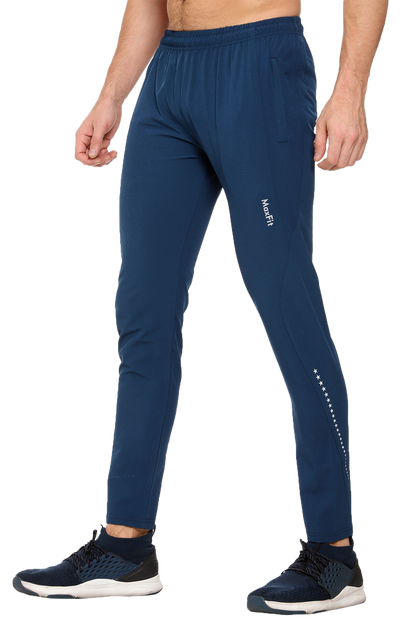 Maxfit - Track Pant Active Run NS Lycra (Air Force)