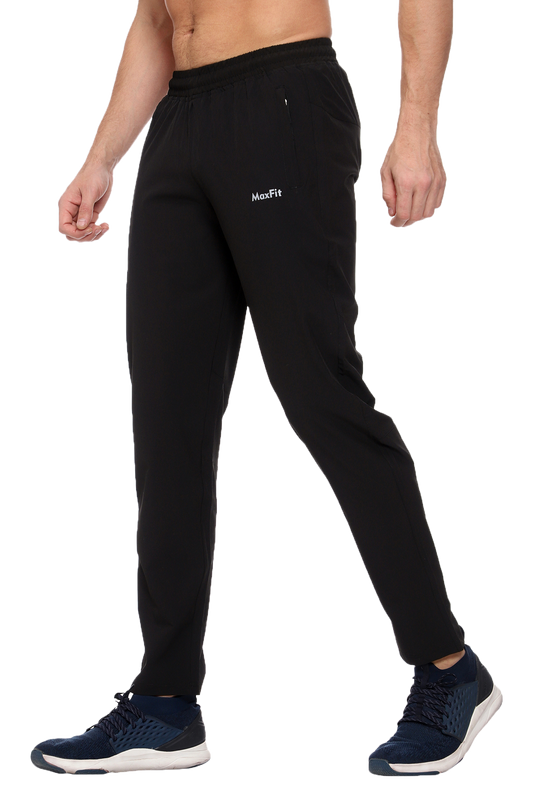 Maxfit - Track Pant NS Lycra (Black)