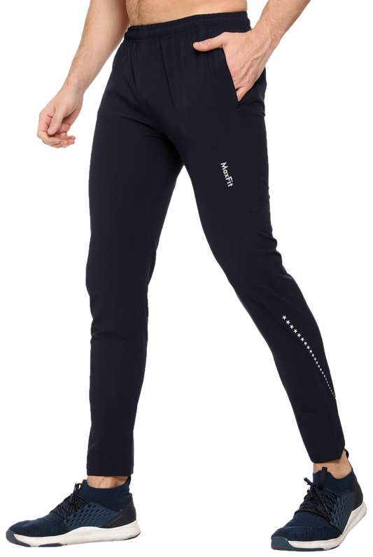 Maxfit - Track Pant Active Run NS Lycra (Navy)