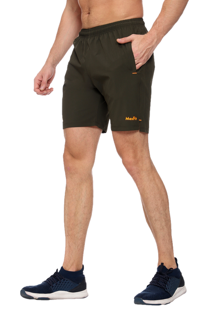 Maxfit - Shorts Cool Run (Dark Olive)