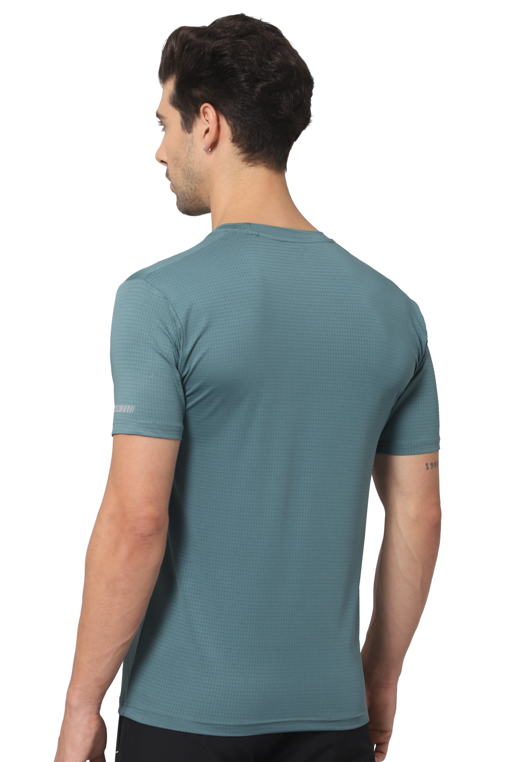 Zymus Men Regular Fit Green T-Shirt