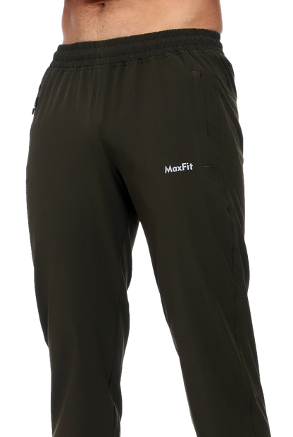 Maxfit - Track Pant NS Lycra (Olive)