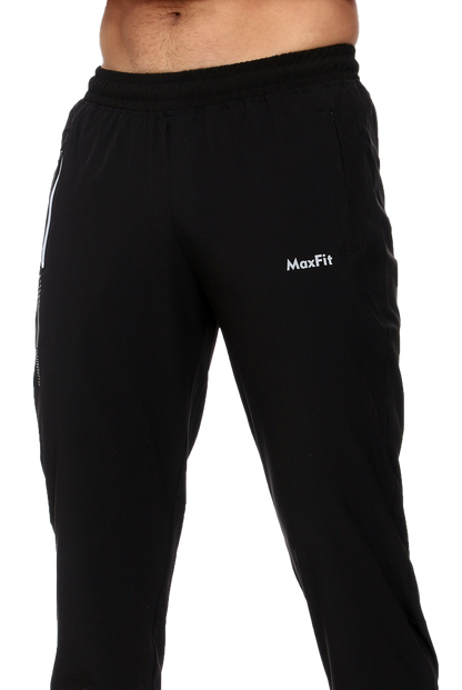 Maxfit - Track Pant NS Lycra (Black)