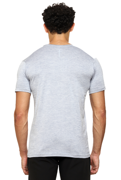 Maxfit Round Neck Blue Regular Fit T-Shirt