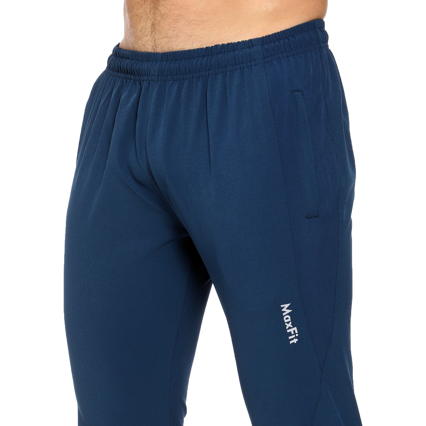 Maxfit - Track Pant Active Run NS Lycra (Air Force)