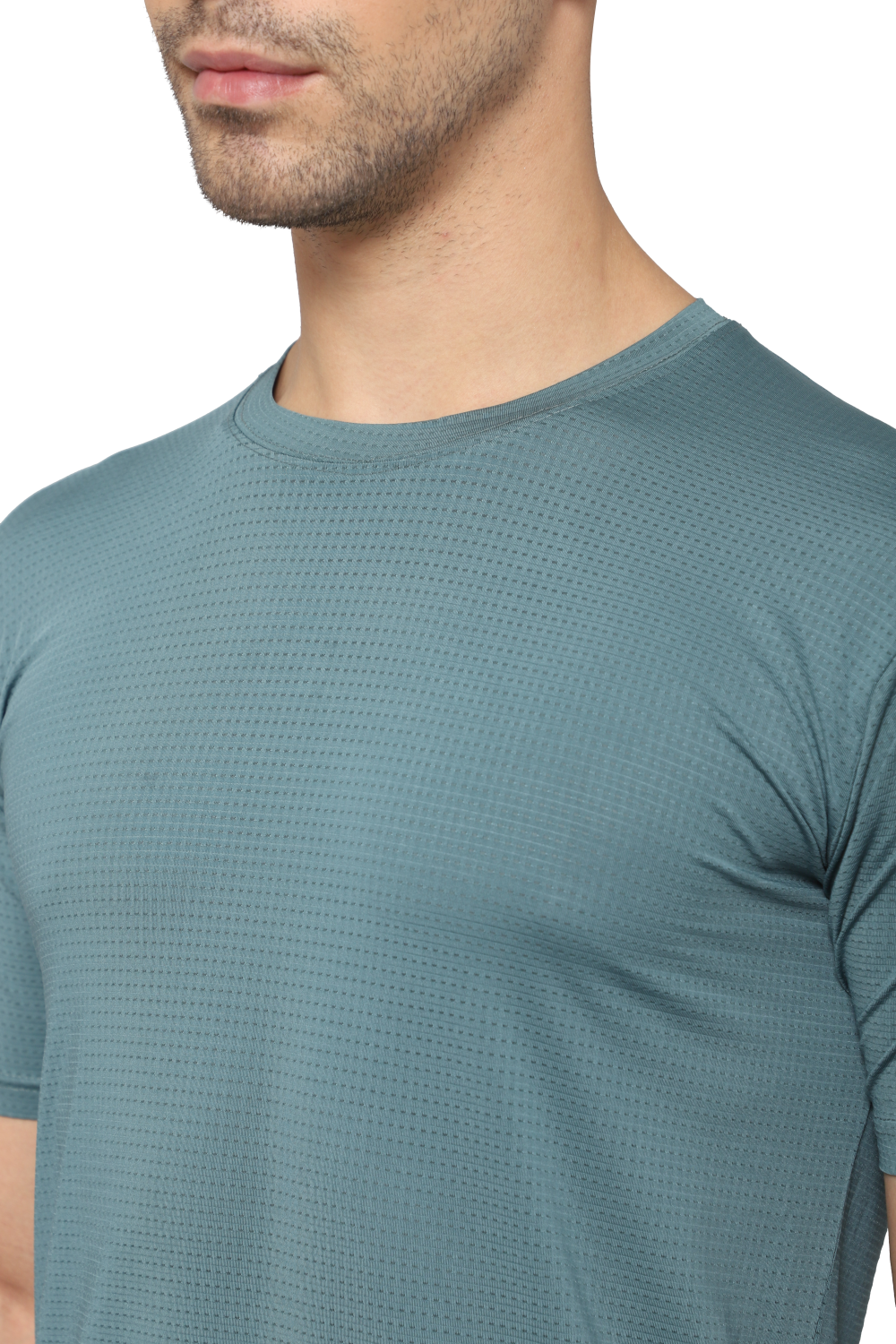 Zymus Men Regular Fit Green T-Shirt