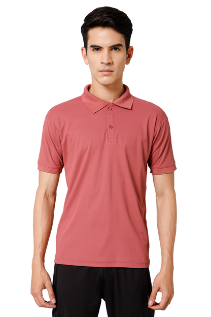 Mexofit Solid Mens Onion Regular Fit Polo T-Shirt