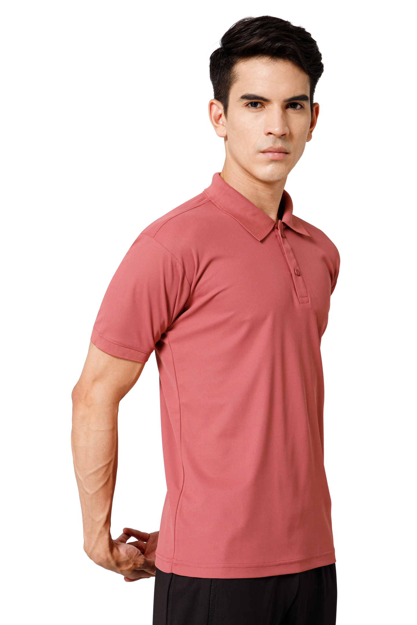 Mexofit Solid Mens Onion Regular Fit Polo T-Shirt